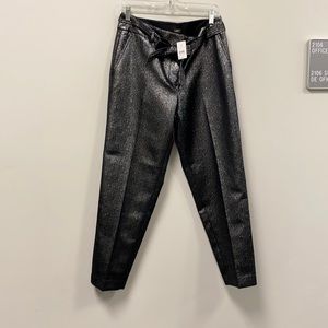 Loft size 8 silver dress pants, new with tags